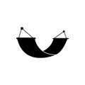 hammock icon vector illustration logo template