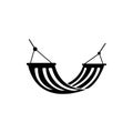 hammock icon vector illustration logo template
