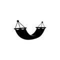 hammock icon vector illustration logo template