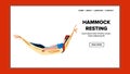 hammock resting vector