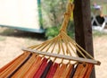 hammock to relax in the resort in summer Royalty Free Stock Photo