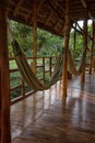 Hammocks in the Amazon Royalty Free Stock Photo