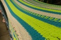 Hammocks detail as pattern Royalty Free Stock Photo