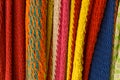 Hammocks detail as pattern Royalty Free Stock Photo