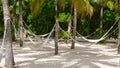 Hammocks Royalty Free Stock Photo