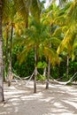 Hammocks Royalty Free Stock Photo