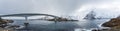 The Hamnoy bridge, Norway Royalty Free Stock Photo