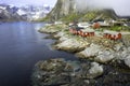 Hamnoy fishing village