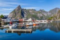 Hamnoy Lofoten Islands Royalty Free Stock Photo