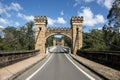 Hampden Bridge Kangaroo Valley Royalty Free Stock Photo