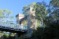 Hampden Bridge Kangaroo Valley From Underneath Royalty Free Stock Photo