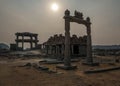 Hampi. Ancient temples and surviving ruins of the capital of the great Vijayanagar empire