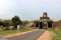 Hampi fortgate Royalty Free Stock Photo