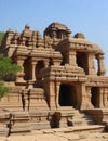 Hampi Hindu Temple,generative ai Royalty Free Stock Photo