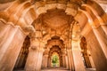 Lotus mahal temple of Zanana Enclosure at ancient town Hampi, Karnataka, India Royalty Free Stock Photo