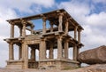 Ancient empty temple ruin, Hampi, Karnataka, India