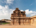 Outside inner sanctum at Hazara Rama Temple, Hampi, Karnataka, India