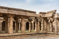 Ruinous corner of Krishna Temple, Hampi, Karnataka, India