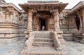 Side entrance to inner sanctum at Krishna Temple, Hampi, Karnataka, India