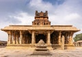 Vimanam on mandapam in front of Krishna Temple, Hampi, Karnataka, India Royalty Free Stock Photo