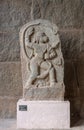 Hanuman statue at exhibition hall at Zanana Enclosure, Hampi, Karnataka, India