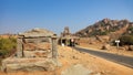 Hampi ruins in Karanataka state, India