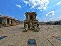 Hampi Stone Chariot. Famous for the Indian rupee note