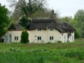 Hampshire thatched cottage. Royalty Free Stock Photo
