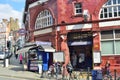 Hampstead Undergound station on sunny day