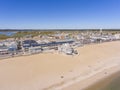 Hampton Beach aerial view, New Hampshire, USA