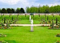 Hampton Court Garden in spring, London, UK