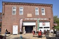 US Army\'s oldest firehouse at Fort Monroe. Now Firehouse Coffee. Hampton VA, USA. October 4, 2019. .