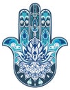 Hamsa design Royalty Free Stock Photo