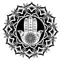 Hamsa or hand of Fatima Royalty Free Stock Photo