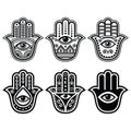 Hamsa hand, Hand of Fatima - amulet, symbol of protection from devil eye