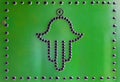 Hamsa symbols of Islam amulet