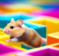 Hamster in a Maze