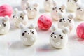 Hamster-shaped glutinous rice balls