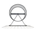 Hamster Wheel Empty Royalty Free Stock Photo