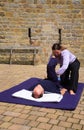 Hamstring massage