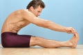 Hamstring stretch