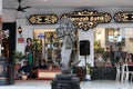 Hamzah Batik, Yogyakarta's traditional clothing shop with its traditional ornaments and traditional music performers.