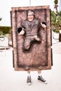 Han Solo carbonite cosplay