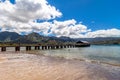 Hanalei Bay, Kauai Island - Hawaii Royalty Free Stock Photo