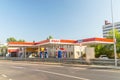 Esso gas station Royalty Free Stock Photo