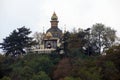 Hanau Pavilion, historic restaurant building in Neo-baroque style, Prague, Czechia