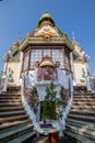 The Hanau Pavilion in LetnÃÂ¡ Park in autumn, Prague, Czech Republic