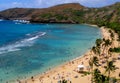 Hanauma Bay in Hawaii Royalty Free Stock Photo