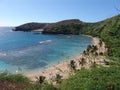 Hanauma Bay on Hawaii Royalty Free Stock Photo