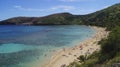 Hanauma Bay, Honolulu, Island of Oahu, Hawaii, United States Royalty Free Stock Photo